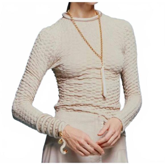 SILVIA TCHERASSI Tops - NEW SILVIA TCHERASSI jari long sleeve top in cream
